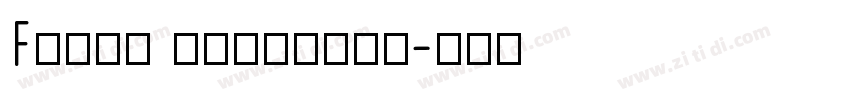 Fonts election字体转换